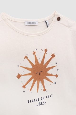 T-shirt - Ecru - IKKS