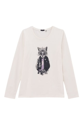 T-shirt - Ecru - IKKS