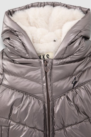 Doudoune à capuche - Argenté - IKKS