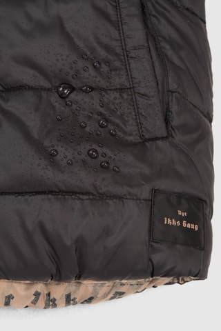 Doudoune réversible à capuche - Noir - IKKS