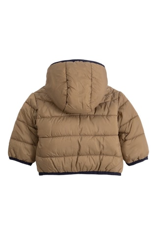 Doudoune réversible à capuche - Camel - IKKS