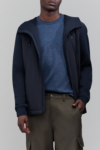 Veste à capuche - Bleu marine - IKKS