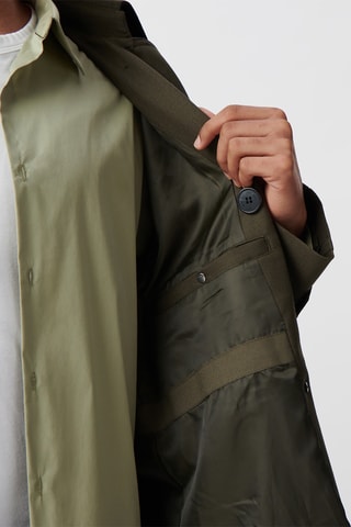 Trench en laine - Kaki - IKKS