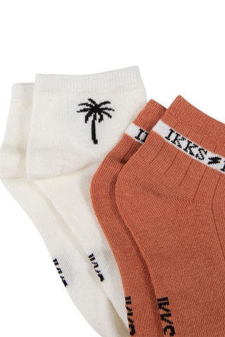 2 paires de socquettes - Écru - IKKS