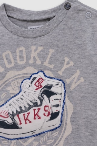 T-shirt - Gris chiné