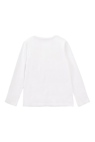 T-shirt en coton biologique - Blanc - IKKS Junior