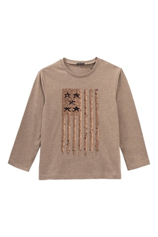 T-shirt - Marron - IKKS