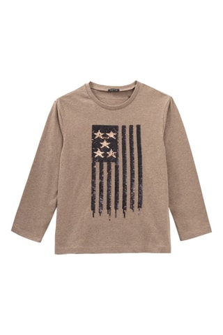 T-shirt - Marron - IKKS