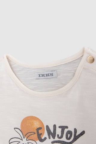 T-shirt - Écru - IKKS