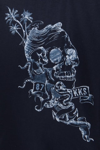 T-shirt - Bleu - IKKS
