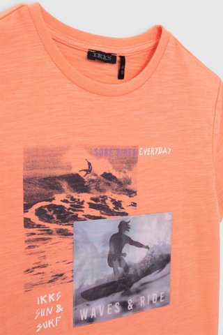 T-shirt - Orange - IKKS