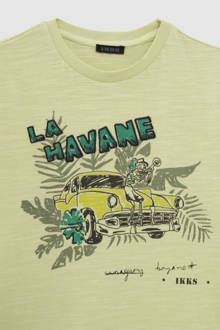 T-shirt - Vert - IKKS