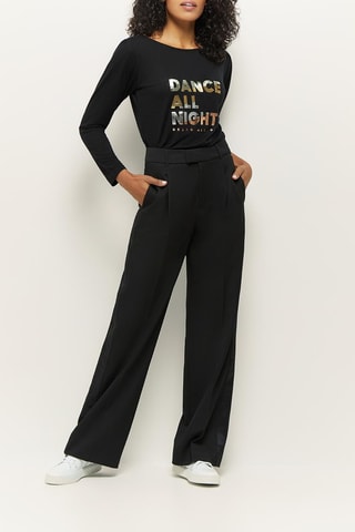 T-shirt en laine - Noir - One Step