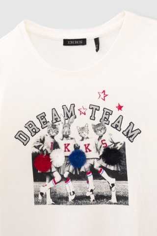 T-shirt - Ecru - IKKS Junior