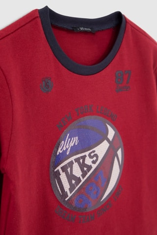 T-shirt - Bordeaux - IKKS Junior