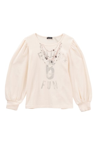 T-shirt - Ecru - IKKS Junior