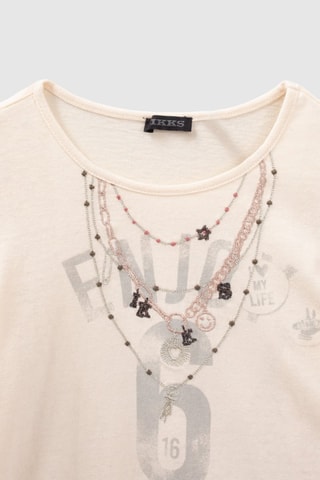T-shirt - Ecru - IKKS Junior