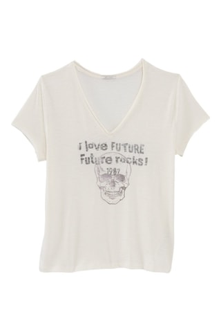 T-shirt - Blanc - IKKS