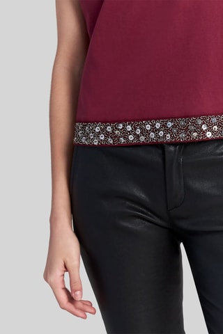 T-shirt - Bordeaux - IKKS