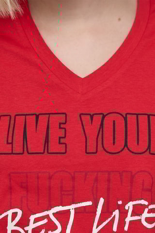 T-shirt - Rouge - IKKS