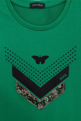 T-shirt - Vert - IKKS