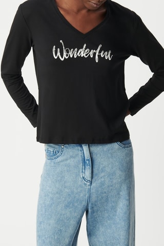 T-shirt - Noir - IKKS