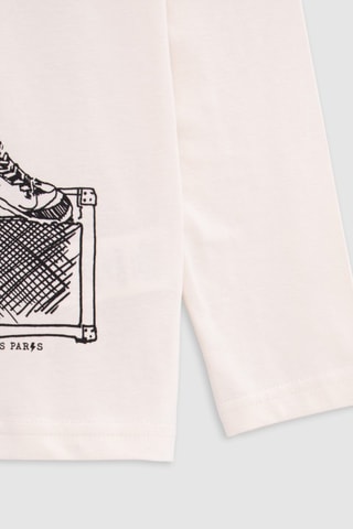 T-shirt - Ecru - IKKS