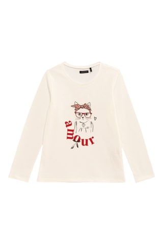 T-shirt - Blanc cassé - IKKS