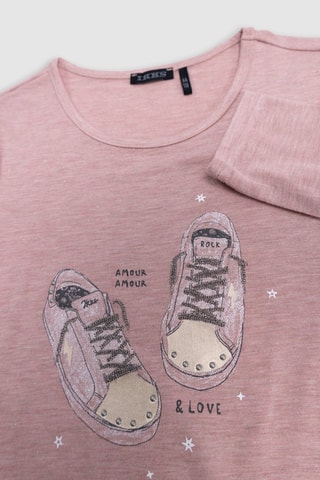 T-shirt - Rose - IKKS