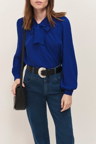 Blouse - Bleu saphir  - One Step
