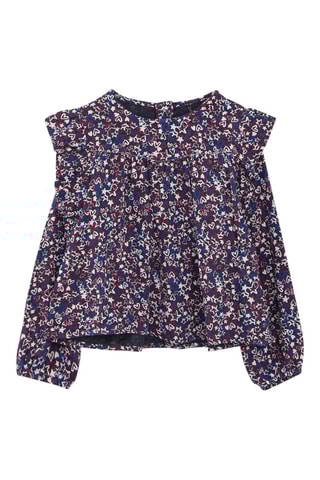 Blouse - Bleu roi et fuchsia - IKKS Junior