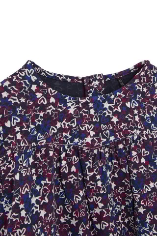 Blouse - Bleu roi et fuchsia - IKKS Junior