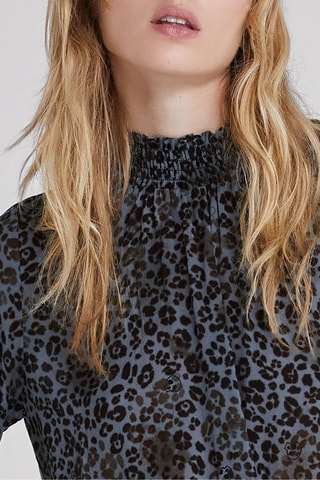 Blouse - BLeu et noir - IKKS