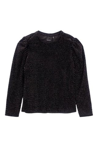 Blouse en velours - Noir - IKKS Junior