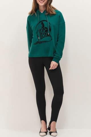 Sweat à capuche - Vert  - One Step