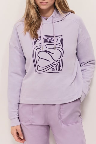 Sweat à capuche - Lilas  - One Step