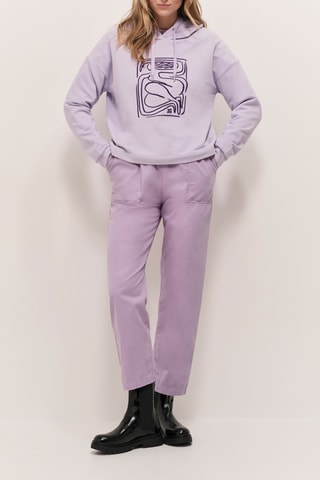 Sweat à capuche - Lilas  - One Step