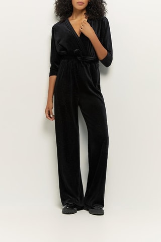 Combinaison en velours - Noir - One Step