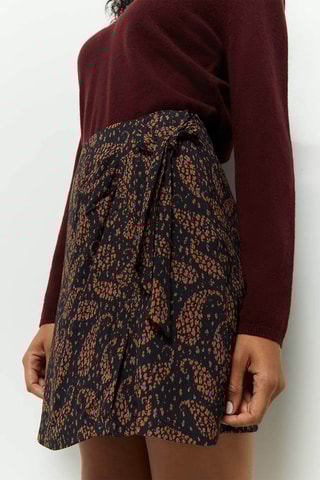 Jupe droite - Noir - One Step