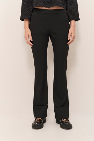 Pantalon bootcut - Noir