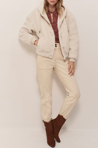 Sweat à capuche - Ivoire