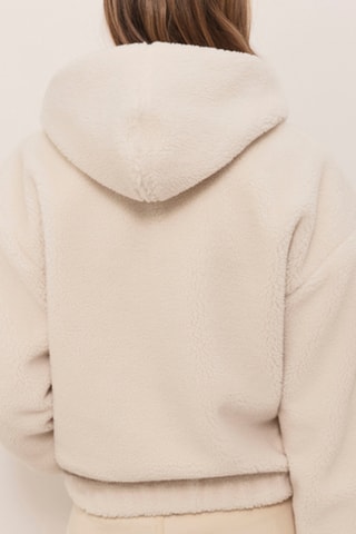 Sweat à capuche - Ivoire