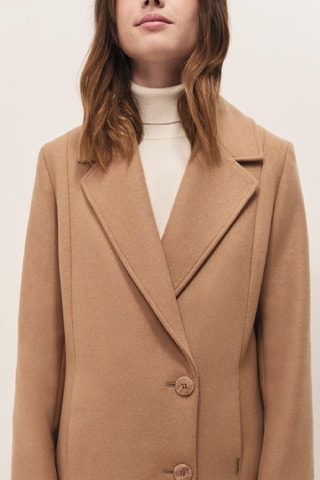 Manteau en laine - Beige