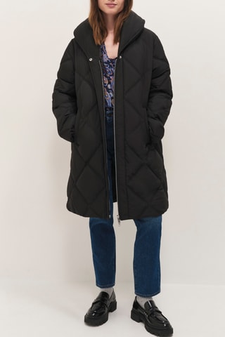 Doudoune longue - Noir