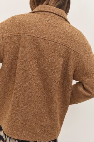 Manteau en laine - Marron foncé