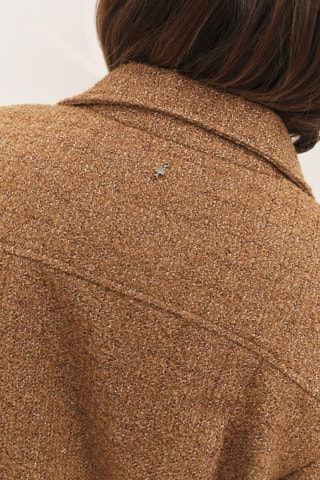 Manteau en laine - Marron foncé