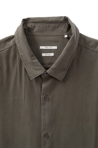 Chemise regular - Kaki