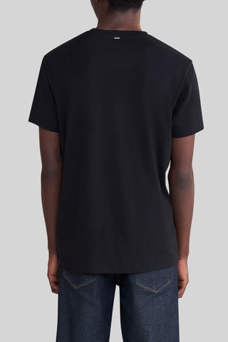 T-shirt en coton biologique La Liberté Guidant Le Peuple Eugène Delacroix - Noir