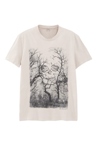 T-shirt en coton biologique - Ecru