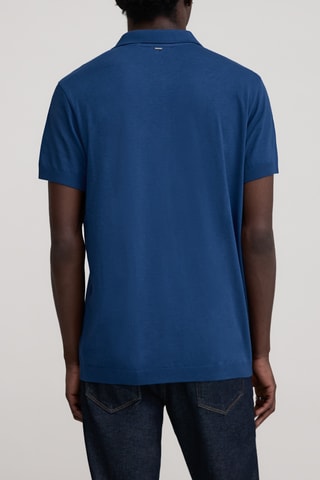 Polo - Bleu cobalt